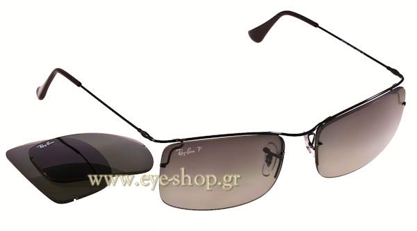 Sunglasses Rayban 3499 002/T3 Polarized Interchangable