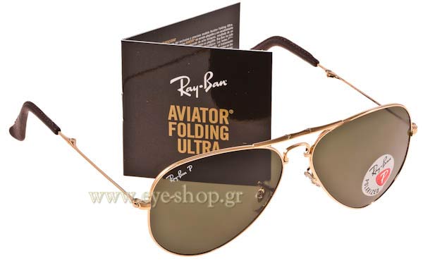 Sunglasses Rayban Aviator Folding 3479 KQ 001/N5 Ultra Aviator Limited edition