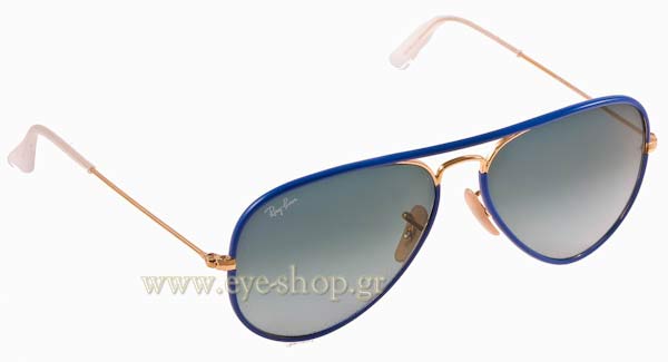 Sunglasses Rayban 3025 Aviator JM 001/4M Blue Gradient