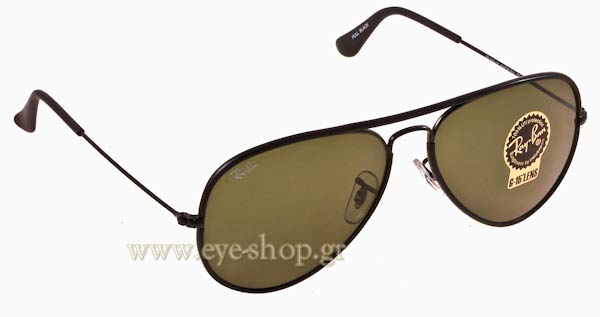 Sunglasses Rayban 3025 Aviator JM 002 Black