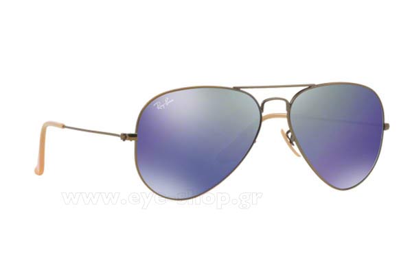 Sunglasses RayBan 3025 Aviator 16768 Blue Mirror