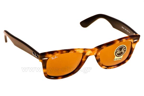 Sunglasses RayBan 2140 Wayfarer 1160 Spotted Brown Havana