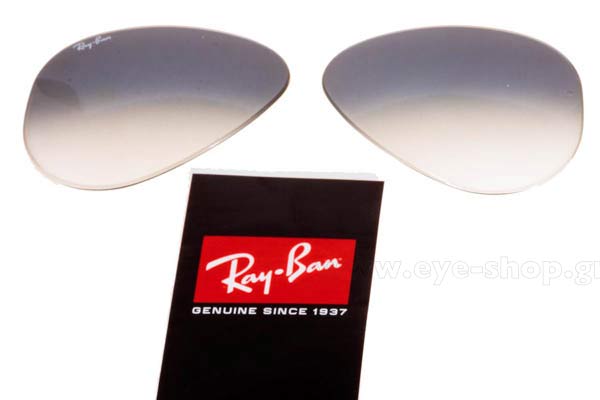 RayBan model 3025 Aviator color 001/3F A20313 Replacement lenses