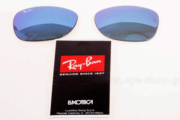 RayBan model 4105 Folding Wayfarer color 602017 RC011 Replacement lenses
