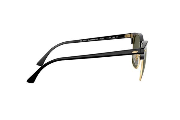 Rayban model 3016 CLUBMASTER color W0365