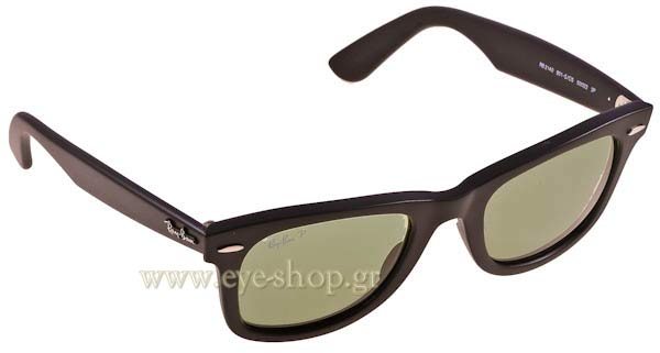 Sunglasses Rayban 2140 Wayfarer 901-S-O5 Matte - Green Polarized SPECIAL SERIES