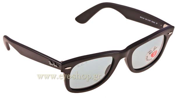 Sunglasses Rayban 2140 Wayfarer 901-S-3R Matte Polarized HAND MADE IN ITALY - SPECIAL SERIES