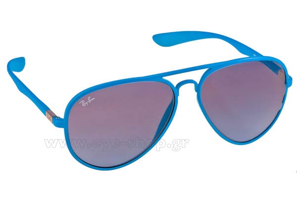 Sunglasses Rayban 4180 Aviator 60848F Liteforce Tech Collection