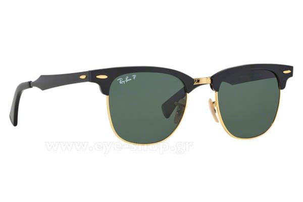 Sunglasses Rayban Clubmaster 3507 136/N5 polarized Krystal