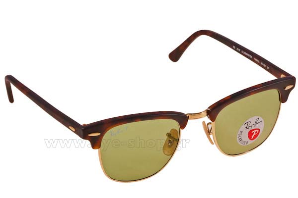 Sunglasses Rayban 3016 Clubmaster 1145O5 Polarized