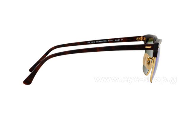 Rayban model 3016 Clubmaster color 114517