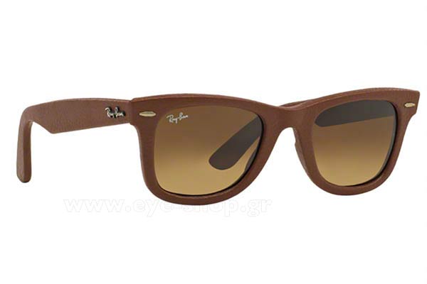 Sunglasses Rayban 2140QM Wayfarer 116985 Leather