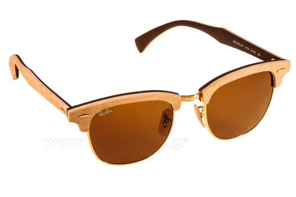 Sunglasses Rayban Clubmaster Wood 3016M 1179
