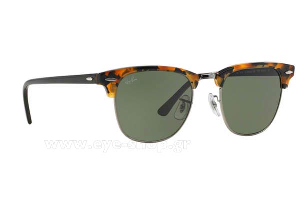 Sunglasses Rayban 3016 Clubmaster 1157 spotted black havana grey