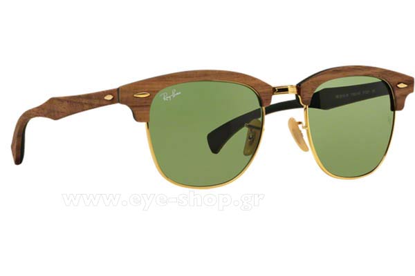 Sunglasses Rayban Clubmaster Wood 3016M 11824E