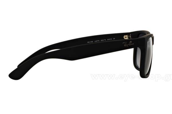 Rayban model Justin 4165 color 622/T3 polarized