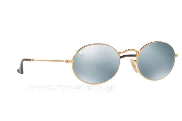 Sunglasses Rayban 3547N Oval Flat 001/30