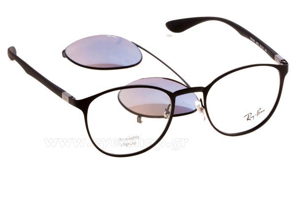 ray ban clip on 6355