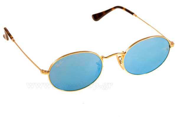 Sunglasses Rayban 3547N Oval Flat 001/9O