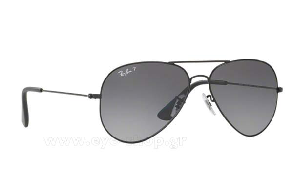 Sunglasses Rayban 3558 Aviator 002/T3 Polarized