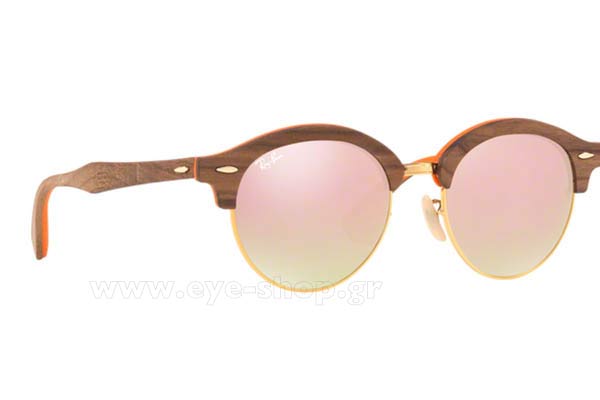Sunglasses Rayban Clubround 4246M Wood 12187O