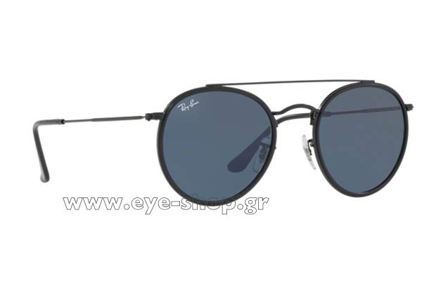 Sunglasses Rayban 3647N Round Double Bridge 002/R5