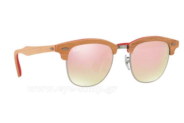  Camila Coelho wearing sunglasses Rayban Clubmaster Wood 3016M
