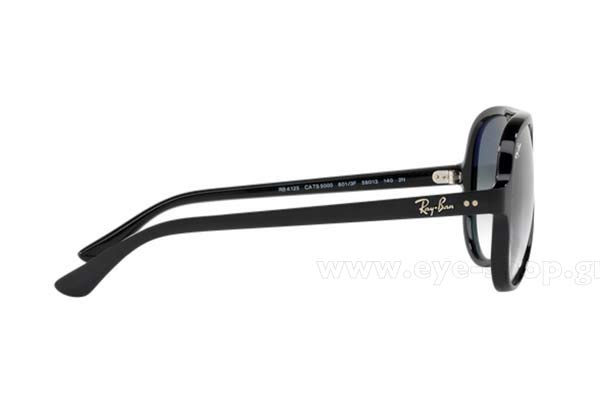 Rayban model 4125 CATS 5000 color 601/3F