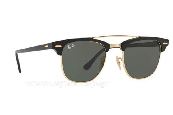 Sunglasses Rayban 3816 Clubmaster DoubleBridge 901
