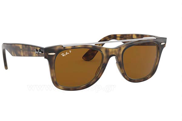 Sunglasses Rayban 4540 Wayfarer Double Bridge 710/57 polarized