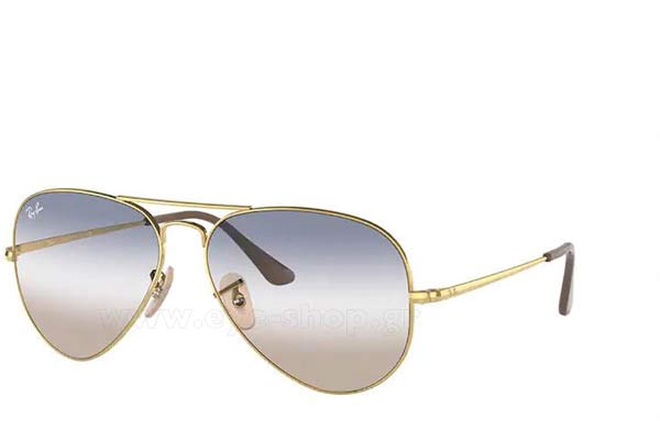 Sunglasses Rayban 3689 AVIATOR METAL II 001/GD
