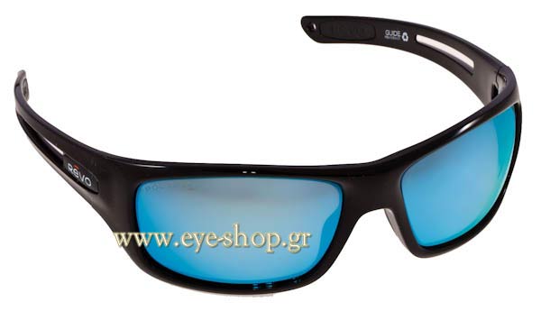 Sunglasses Revo GUIDE 4054 01 High Contrast Polarized μπλε καθρέφτη