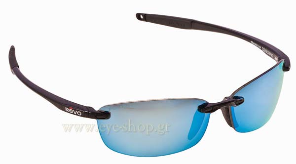 Sunglasses Revo DECEND E 4060 4060 03 Polarized Blue Mirror, Floater included