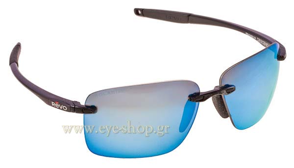 Sunglasses Revo DESCEND W 4069 4069 03 Polarized Blue Mirror, Floater included