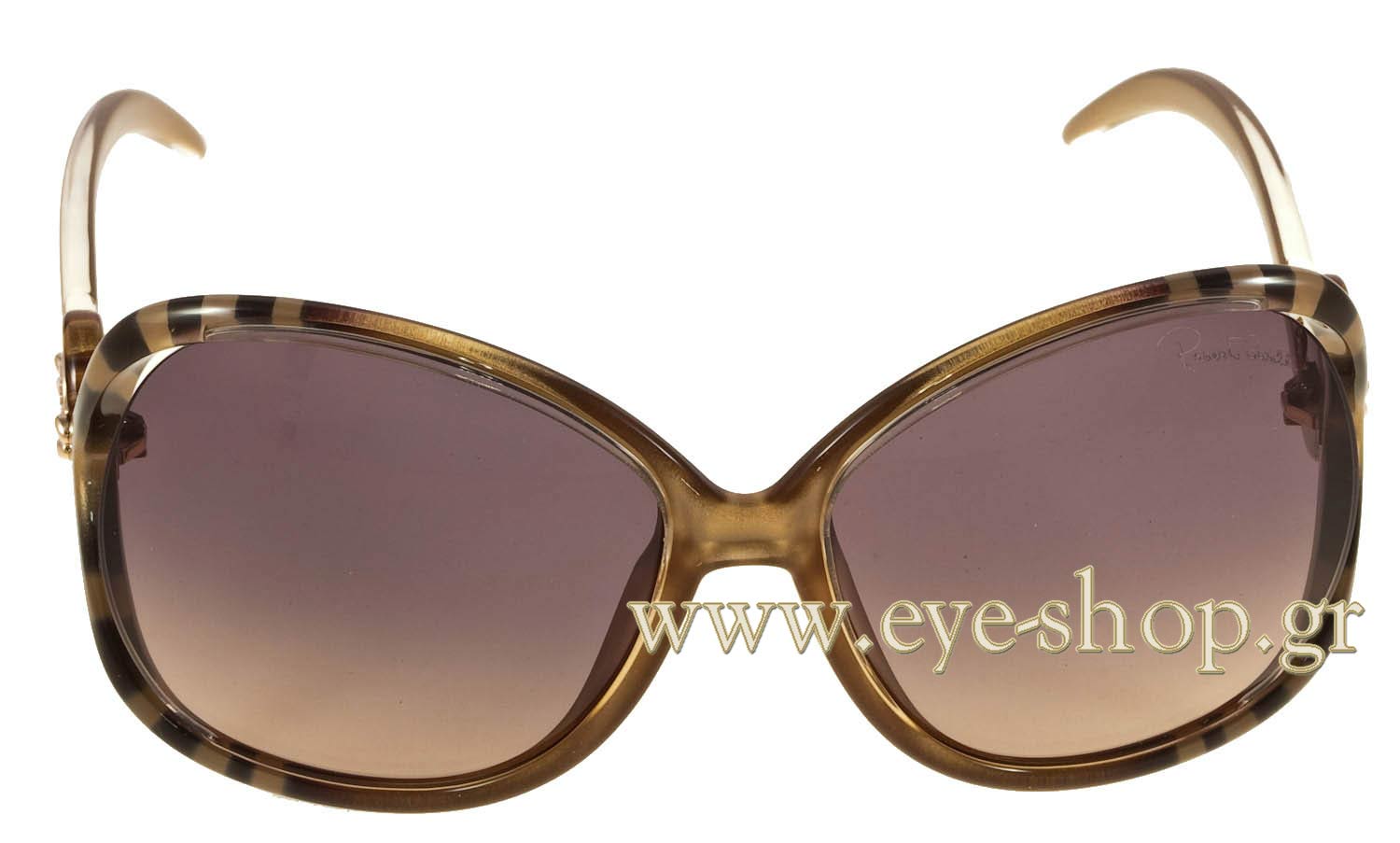 Roberto Cavalli Gazania Sunglasses ROBERTO CAVALLI GAZANIA 575S 01B 61 | SUNGLASSES Women EyeShop main image 2