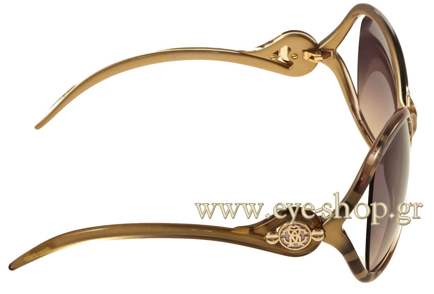 Roberto Cavalli Gazania Sunglasses ROBERTO CAVALLI GAZANIA 575S 01B 61 | SUNGLASSES Women EyeShop main image 4