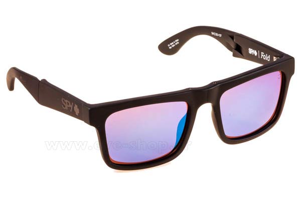 Sunglasses SPY FOLD MTBlk HappyLens BZwBLUSPC Spy John John Florence