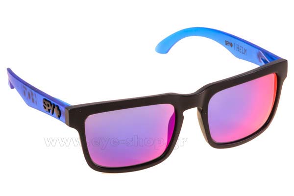 Sunglasses SPY HELM FOD Grey Dark Blue Spct