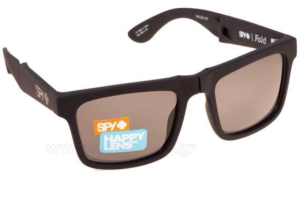 Sunglasses SPY FOLD SFTMATBLK-HPYGRYGRN