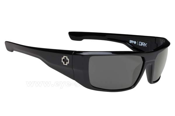 Sunglasses SPY DIRK 672052038863 BLACK Happy Lens