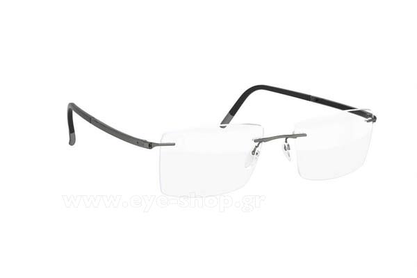 Sunglasses Silhouette 5478 6062 Metallic Silver Grey