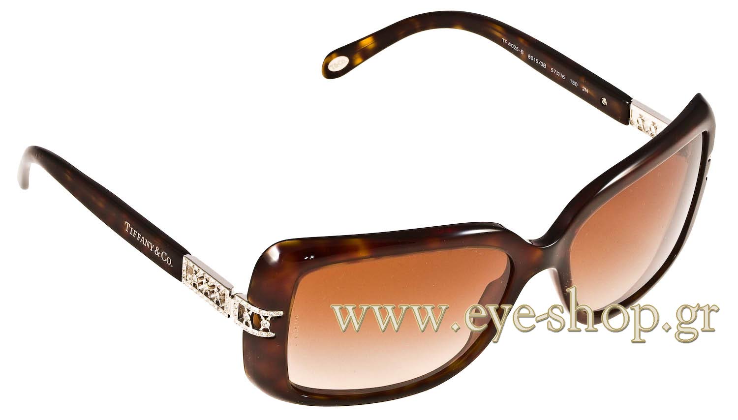 Tiffany & Co. Sunglasses TF 4025b Buy Tiffany & Co. Black Swarovski Crystal Square TF4025/B  main image 3