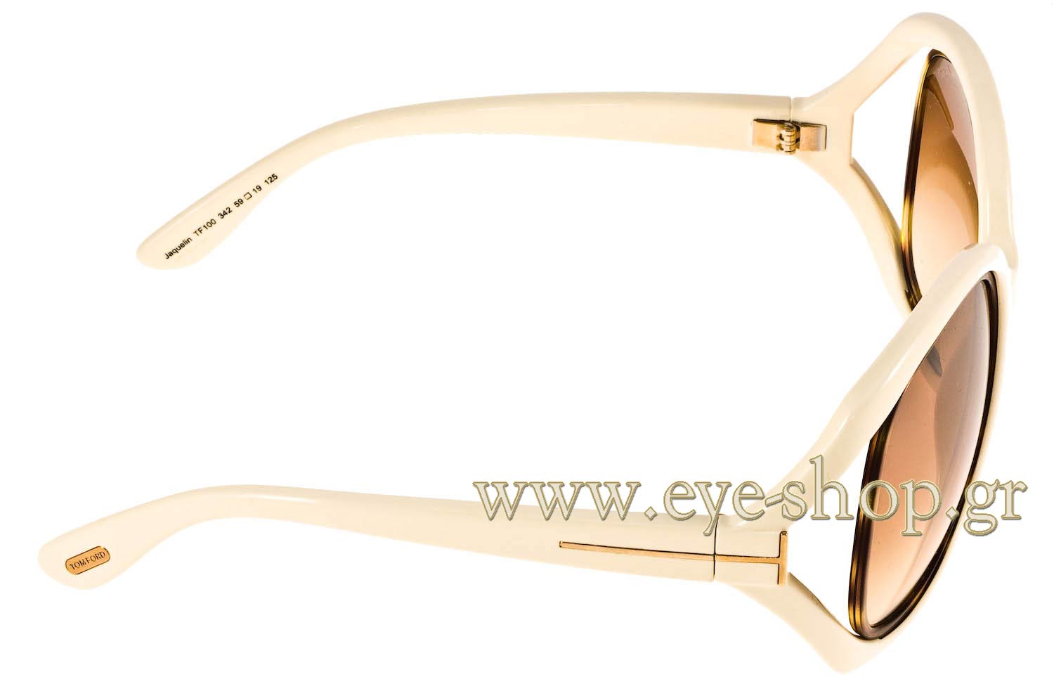 TOM FORD JAQUELIN TF100 SUNGLASSES Tom-Ford51424Large.jpg main image 3