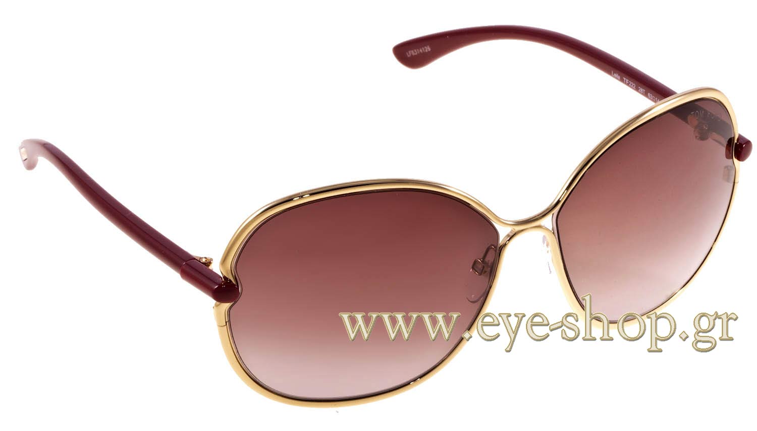 Tom Ford ‘Leila’ Oversized Sunglasses Tom Ford - Leila Rectangular Sunglasses, 52mm main image 4