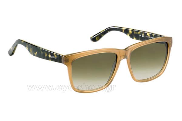 Sunglasses Tommy Hilfiger TH 1243S 1JDPN BRWGRNHVN (OLIVE SF)