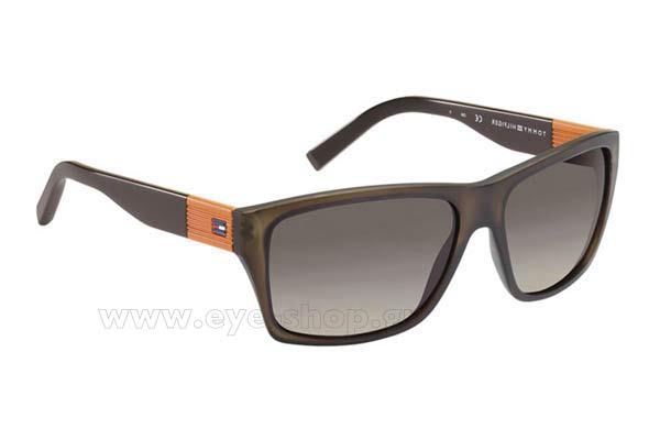 Sunglasses Tommy Hilfiger TH 1193S 81L  (R4)	BROWN (GREYGREEN SF)