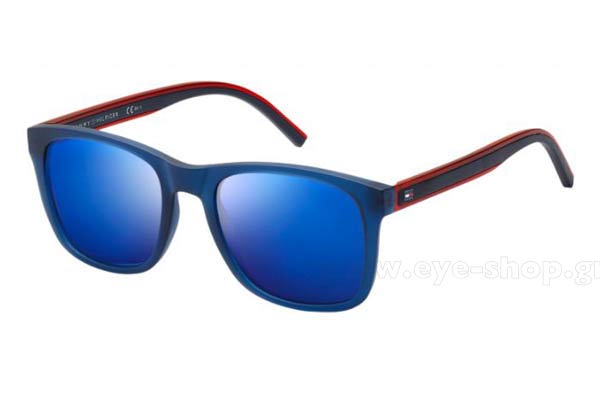 Tommy Hilfiger model TH 1493 S color PJP (XT) BLUE (BLU SKY SP)