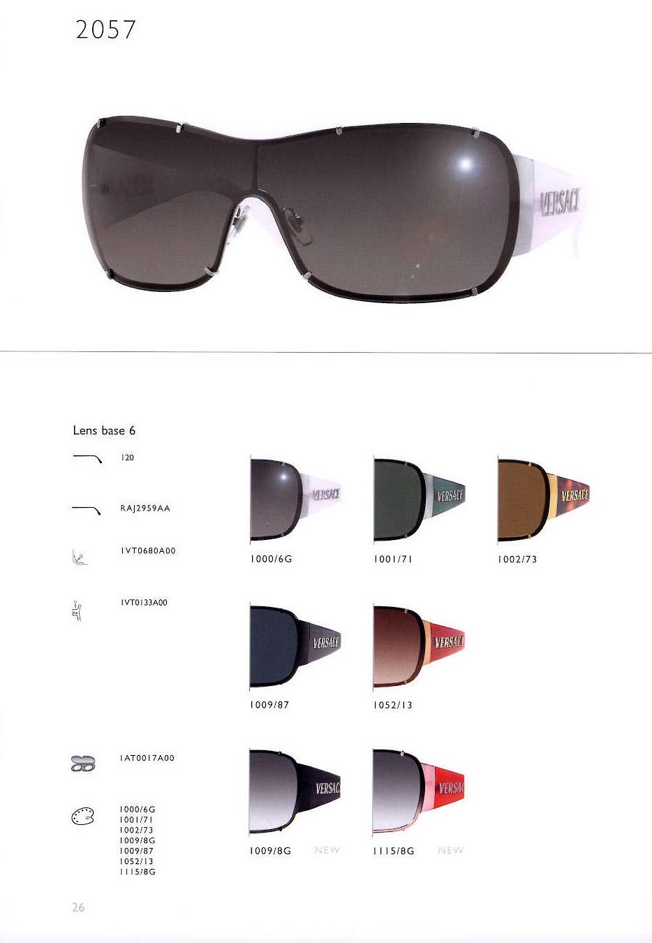 Sunglasses Versace 2057 11158G