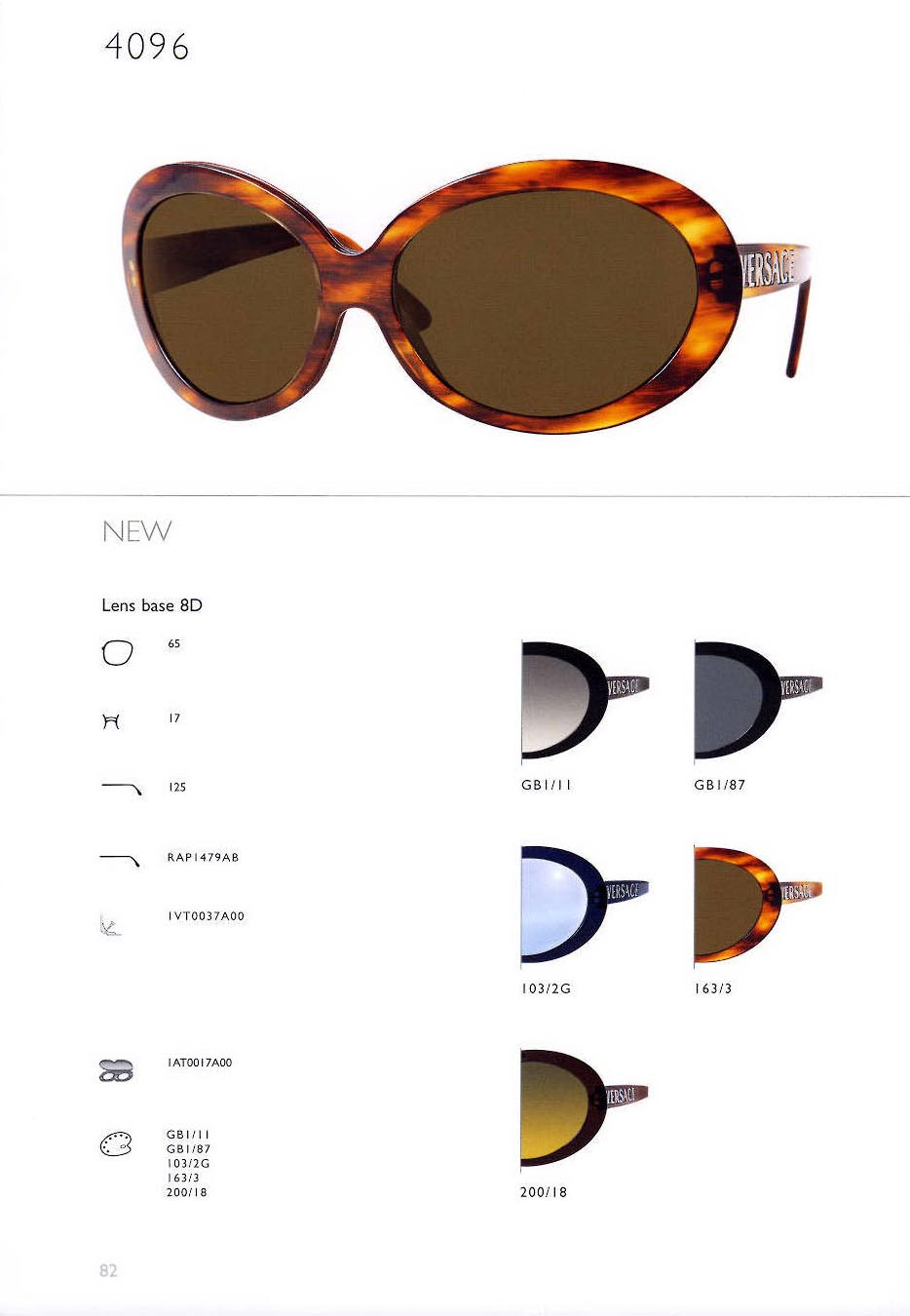 Sunglasses Versace 4096 GB1/87