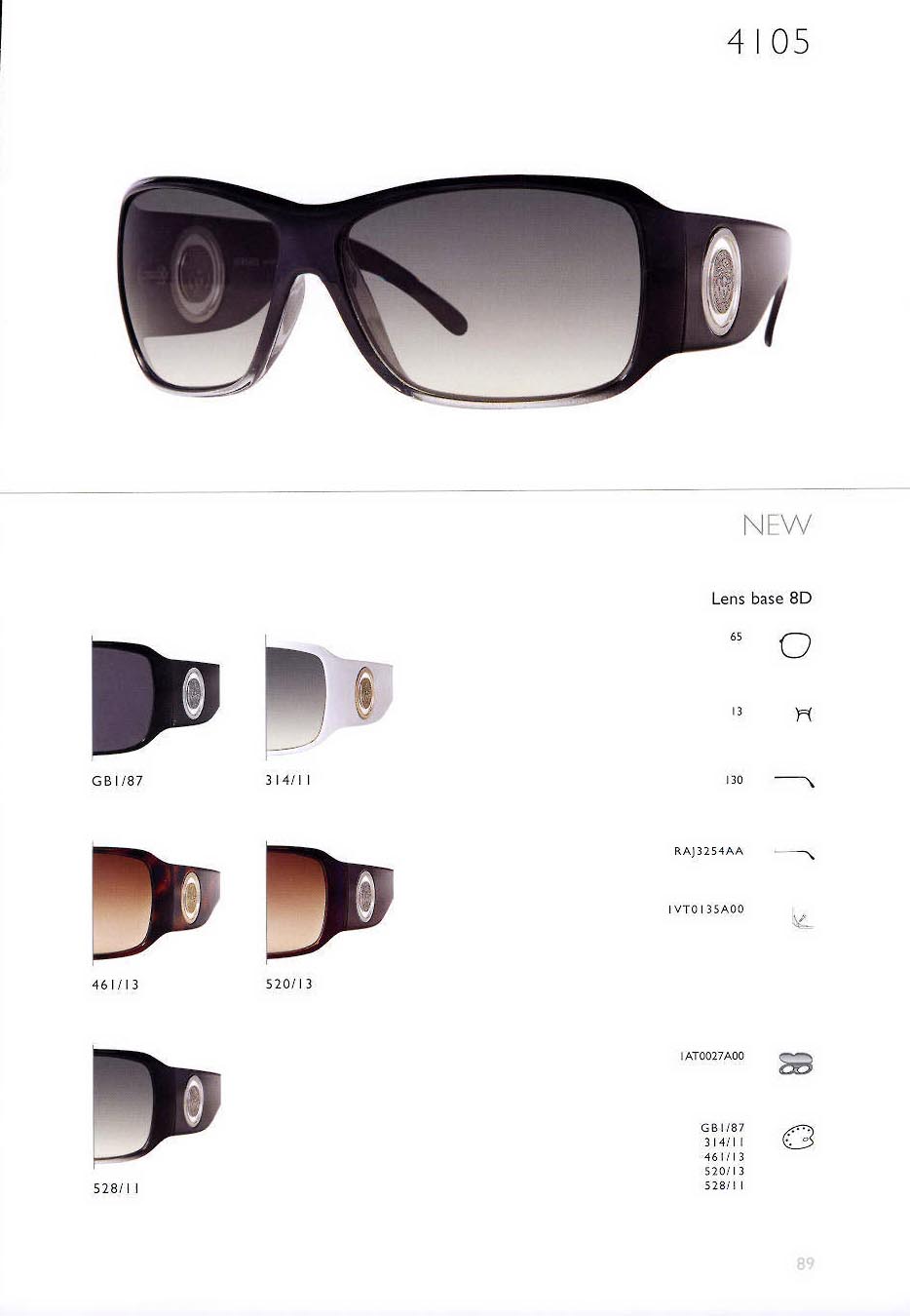 Sunglasses Versace 4105 GB1/87